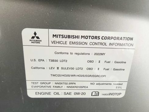 Used 2022 Mitsubishi Outlander SE AWD/4WD image 71
