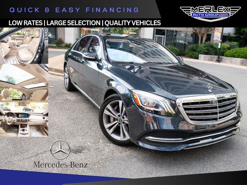 Used 2019 Mercedes-Benz S 560 Sedan image 1