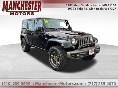 Used 2016 Jeep Wrangler Unlimited Sahara