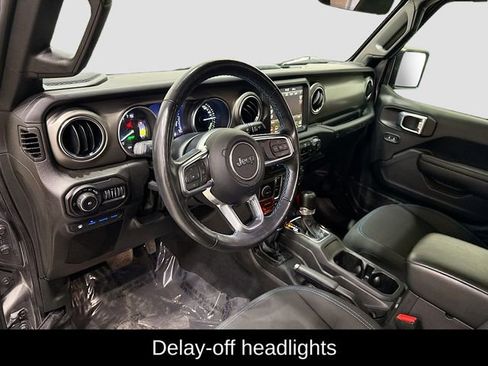 Used 2022 Jeep Wrangler Unlimited Rubicon 4xe w/ Cold Weather Group image 20