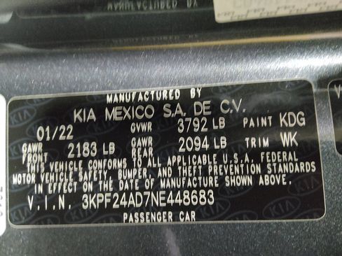 Used 2022 Kia Forte LXS FWD image 33