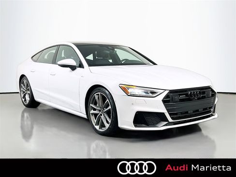 Used 2023 Audi A7 3.0T Prestige w/ S Line Black Optic Package image 1