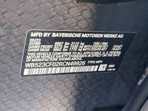 Certified 2024 BMW iX xDrive50 w/ Sport Package AWD/4WD image 19