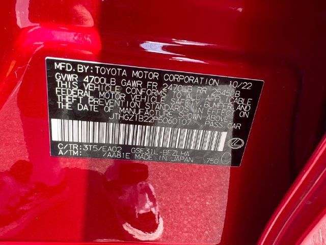 Used 2023 Lexus IS 350 F Sport w/ Navigation Package RWD image 37
