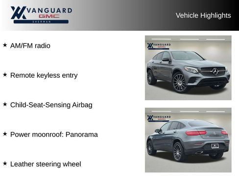 Used 2019 Mercedes-Benz GLC 300 4MATIC Coupe w/ AMG Line image 11