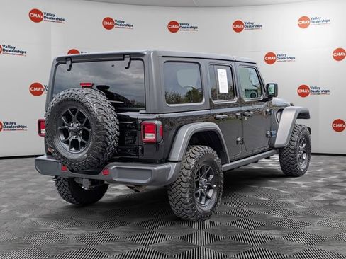 Certified 2025 Jeep Wrangler Unlimited Sport S 4xe AWD/4WD image 5