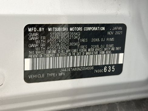 Used 2022 Mitsubishi Outlander ES AWD/4WD image 21