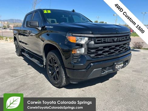 Used 2023 Chevrolet Silverado 1500 Custom AWD/4WD image 1