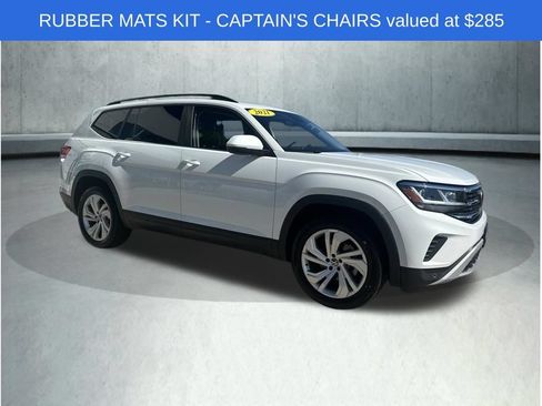 Used 2021 Volkswagen Atlas SE w/ Panoramic Sunroof Package AWD/4WD image 9