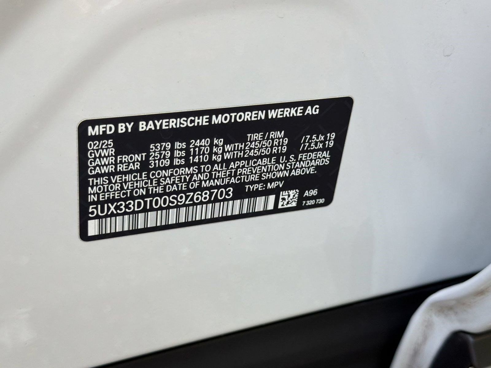 Certified 2025 BMW X4 xDrive30i AWD/4WD image 35