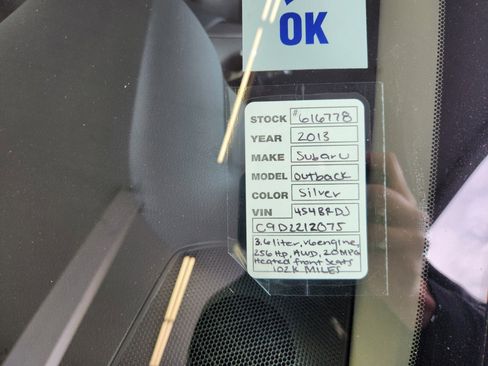 Used 2013 Subaru Outback 3.6R Limited AWD/4WD image 17