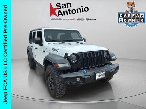 Certified 2023 Jeep Wrangler Unlimited w/ Cold Weather Group AWD/4WD image 1