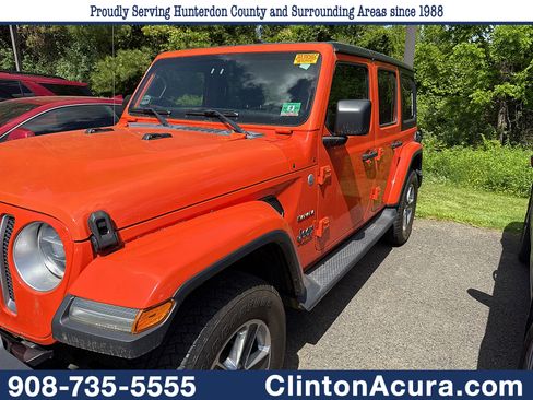 Used 2018 Jeep Wrangler Unlimited Sahara AWD/4WD image 1