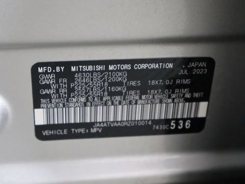 Used 2024 Mitsubishi Eclipse Cross LE AWD/4WD image 31