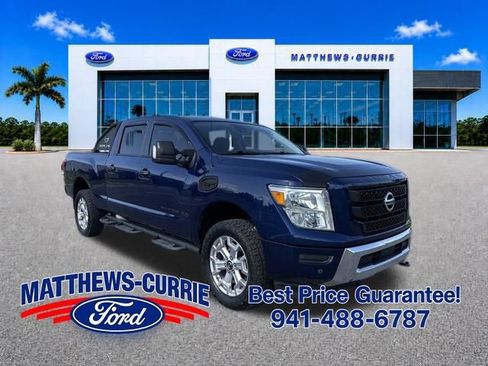 Used 2021 Nissan Titan SV w/ SV Convenience Package AWD/4WD image 1