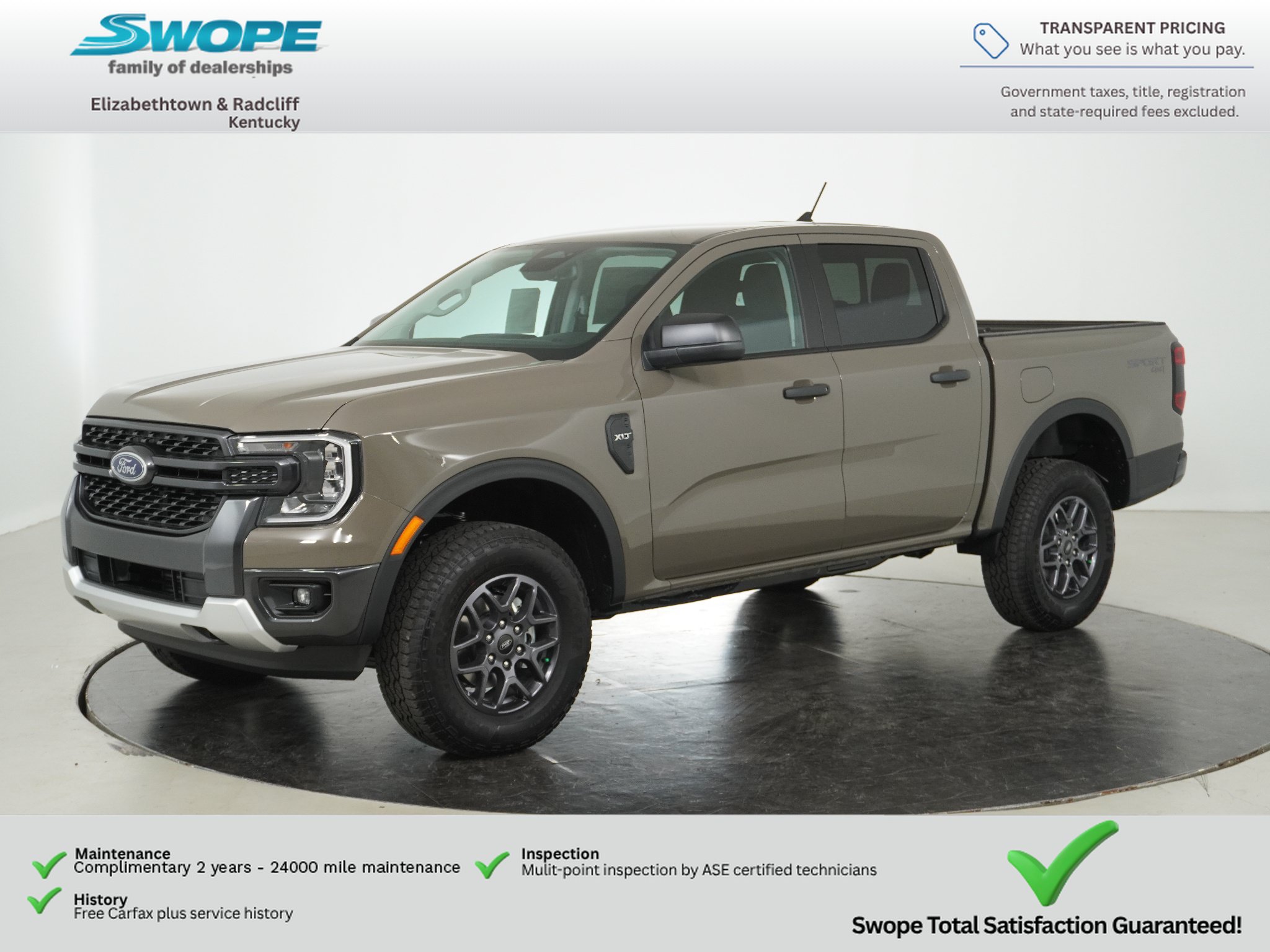 New 2026 Ford Ranger XLT w/ Equipment Group 301A High AWD/4WD image 7