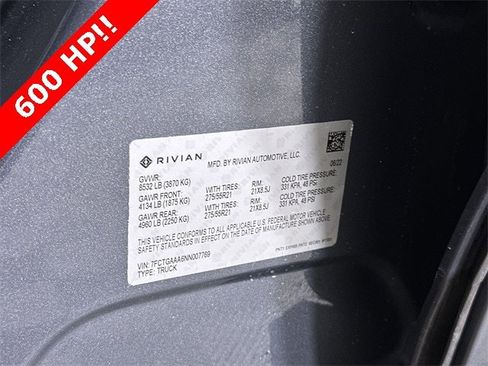 Used 2022 Rivian R1T Adventure image 35