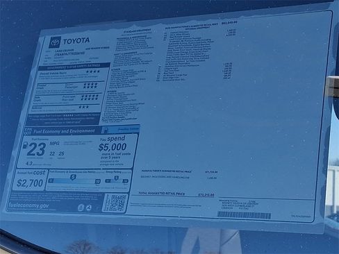 New 2026 Toyota Land Cruiser image 3