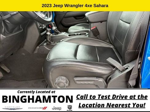 Used 2023 Jeep Wrangler Unlimited Sahara w/ Cold Weather Group AWD/4WD image 11
