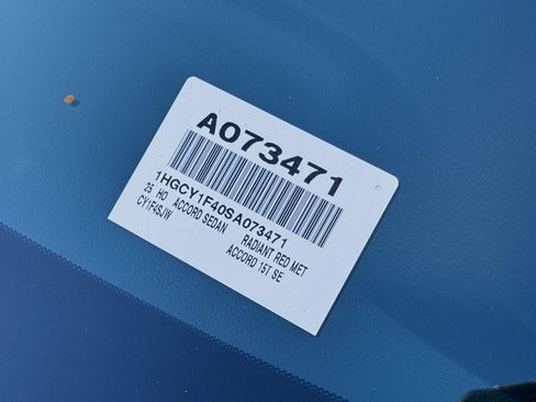 New 2025 Honda Accord SE image 26