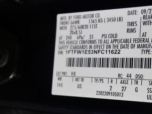 Used 2022 Ford F150 XLT w/ Equipment Group 302A High AWD/4WD image 47