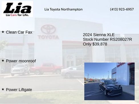 Used 2024 Toyota Sienna XLE image 8
