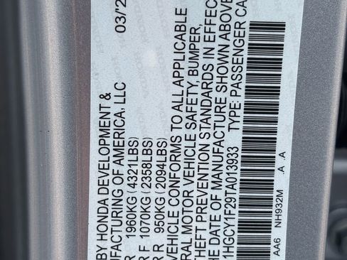 New 2026 Honda Accord LX image 19