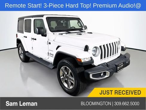 Used 2022 Jeep Wrangler Unlimited Sahara AWD/4WD image 1