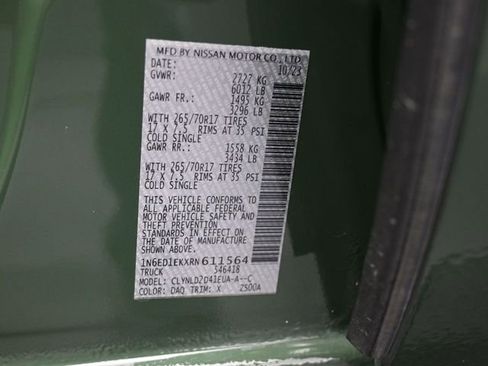 Certified 2024 Nissan Frontier PRO-4X w/ Technology Package image 20