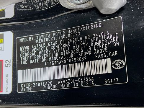 Certified 2023 Toyota Camry SE image 29
