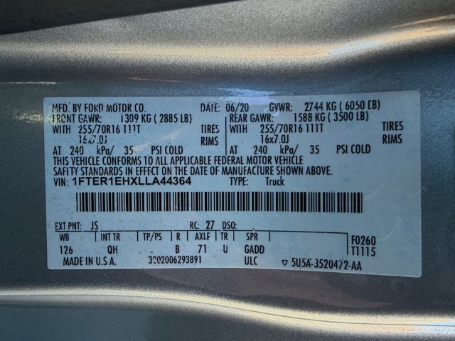 Used 2020 Ford Ranger XL RWD image 25