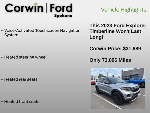 Used 2023 Ford Explorer Timberline AWD/4WD image 12