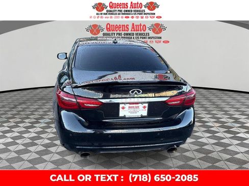 Used 2021 INFINITI Q50 Luxe w/ Cargo Package AWD/4WD image 4