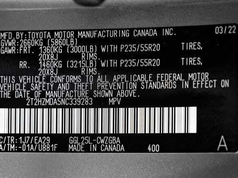 Used 2022 Lexus RX 350 AWD w/ Premium Package image 59