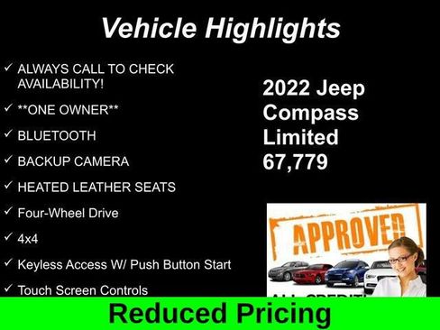 Used 2022 Jeep Compass Limited AWD/4WD image 10