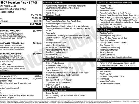 Used 2020 Audi Q7 2.0T Premium Plus w/ Premium Plus Package image 28