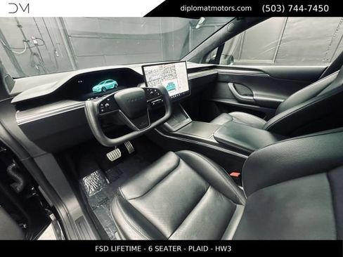 Used 2022 Tesla Model X Plaid AWD/4WD image 17