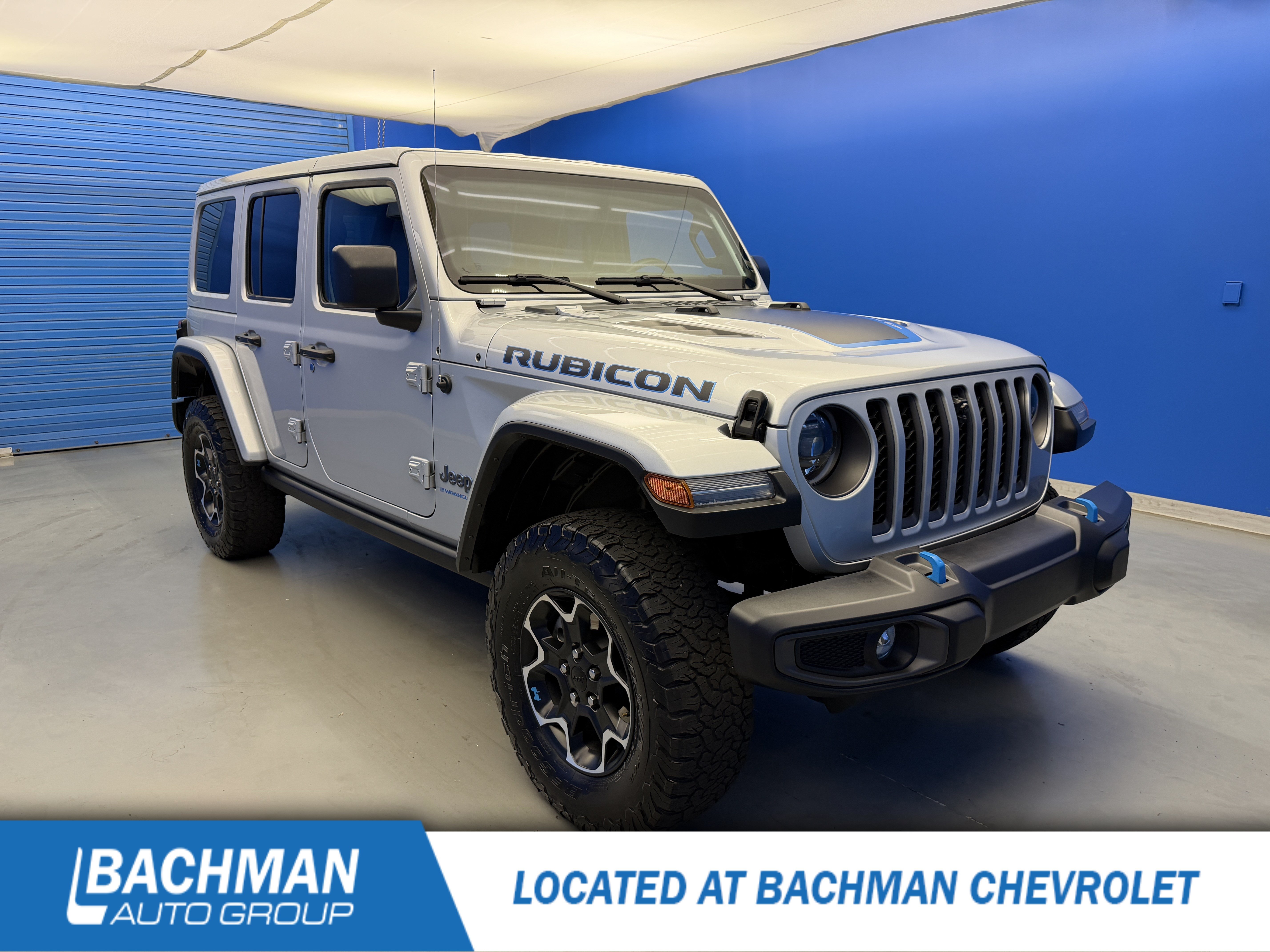Used 2023 Jeep Wrangler Unlimited Rubicon 4xe w/ Cold Weather Group AWD/4WD image 1