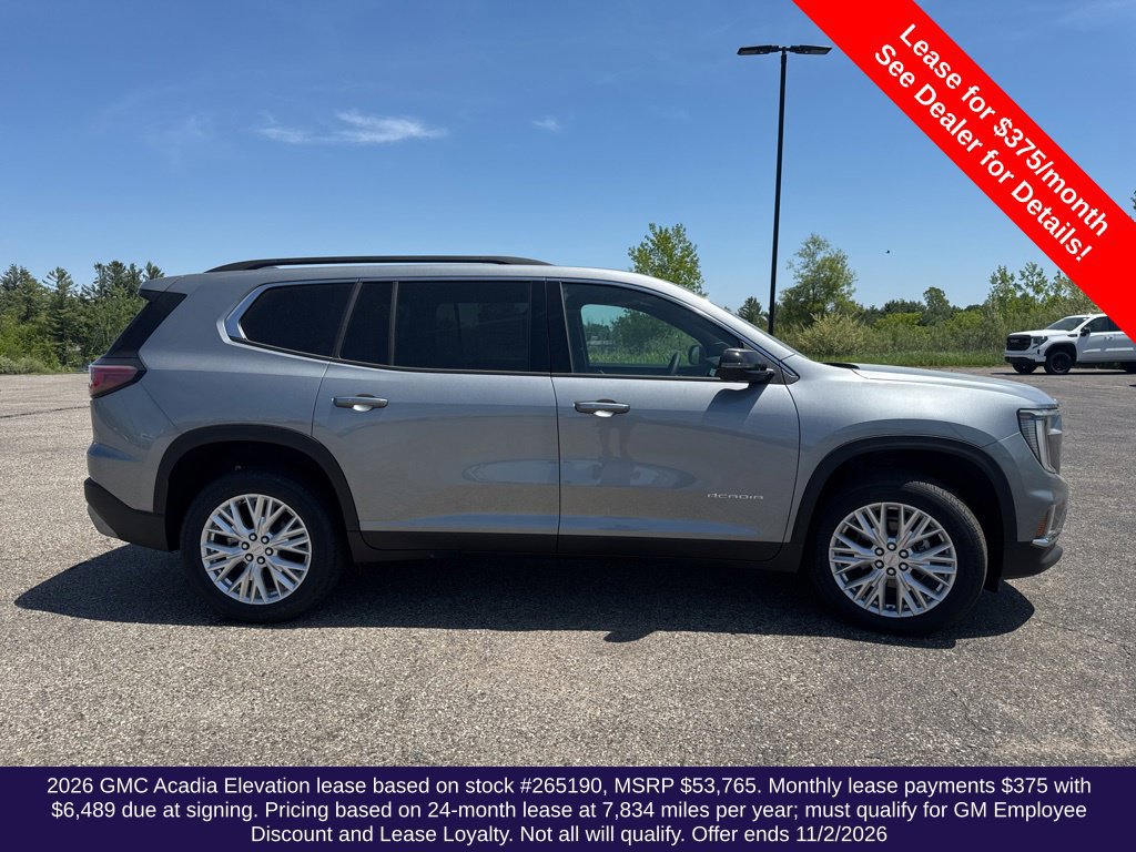New 2026 GMC Acadia Elevation w/ Elevation Premium Package FWD image 7