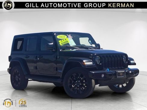 Used 2021 Jeep Wrangler Unlimited Sahara AWD/4WD image 1