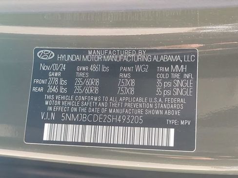 Used 2025 Hyundai Tucson SEL AWD/4WD image 17