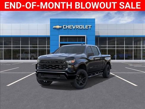 New 2026 Chevrolet Silverado 1500 Custom w/ Turbomax Blackout Package AWD/4WD image 8