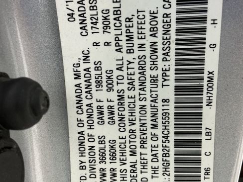 Used 2012 Honda Civic LX image 48