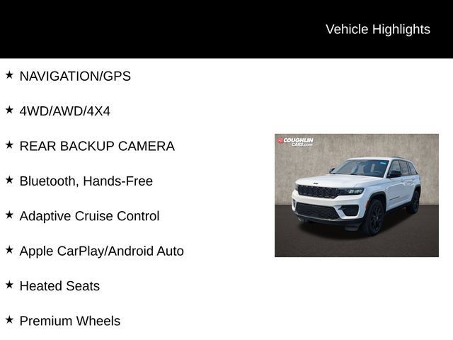 Used 2025 Jeep Grand Cherokee Altitude AWD/4WD image 2