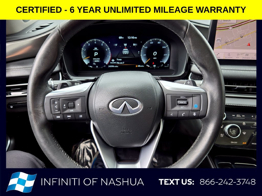 Certified 2024 INFINITI QX60 Luxe w/ Performance Audio Package AWD/4WD image 24