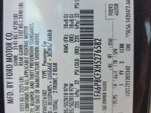 Used 2017 Ford Mustang GT RWD image 12