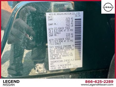 Certified 2024 Nissan Pathfinder SL AWD/4WD image 20