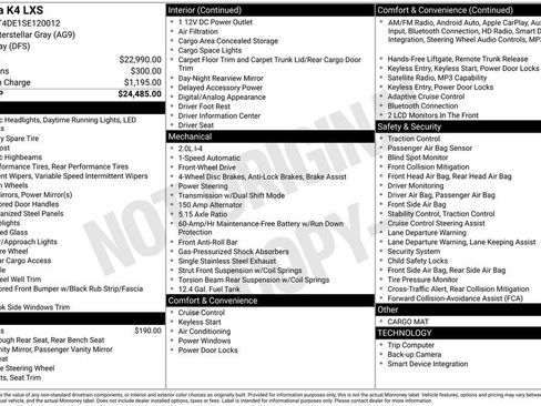 Used 2025 Kia K4 LXS image 45