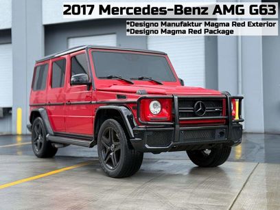 Used 2017 Mercedes-Benz G 63 AMG 4MATIC