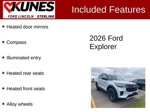 New 2026 Ford Explorer Tremor w/ Tremor Ultimate Package image 4